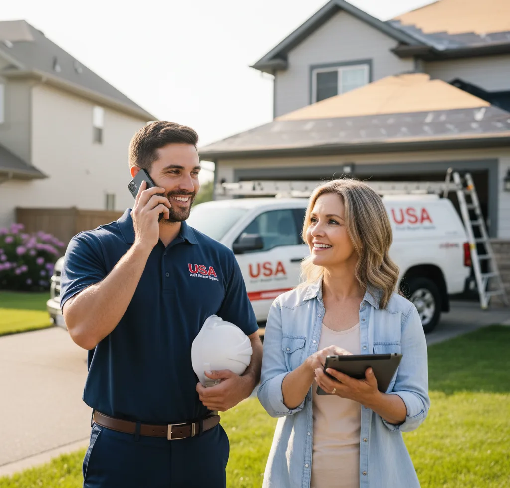 USA Roof Repair Experts customer support in Mine Hill
